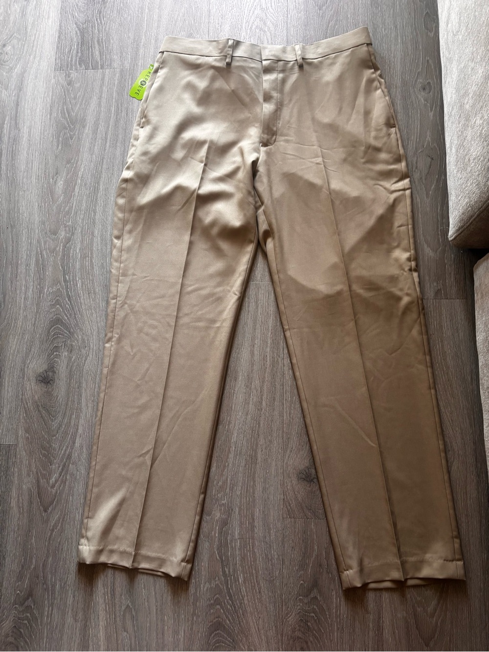 Haggar Premium Stretch Dress Pant in Khaki